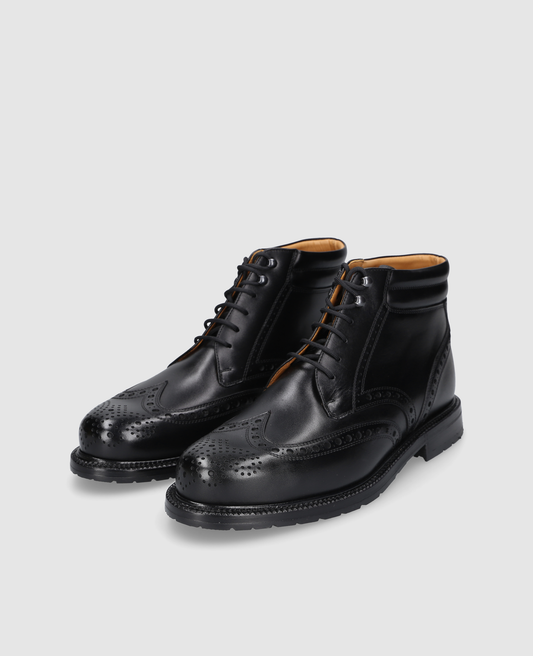 Buda Full Brogue BC - Schwarz