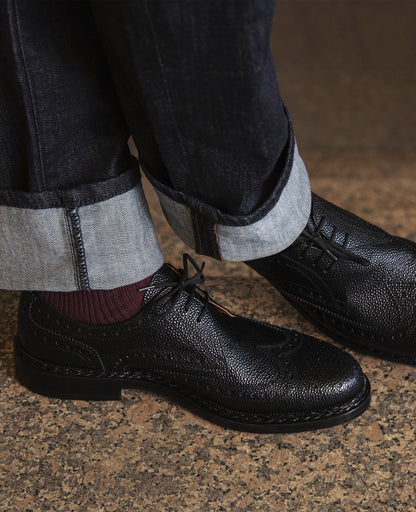 Buda Full Brogue SG - Schwarz