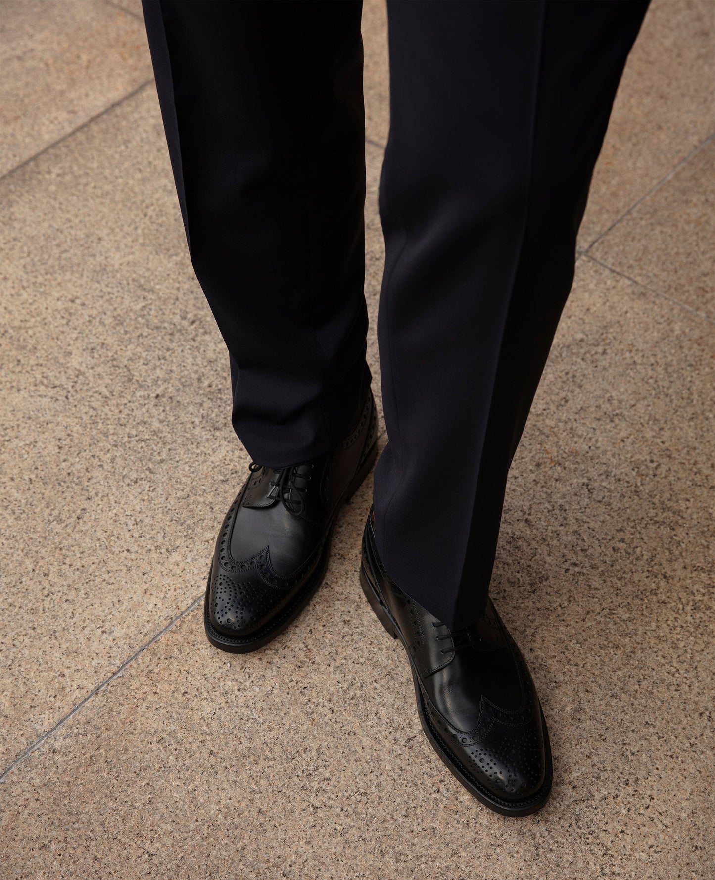 Luzern Full-Brogue BC - Schwarz