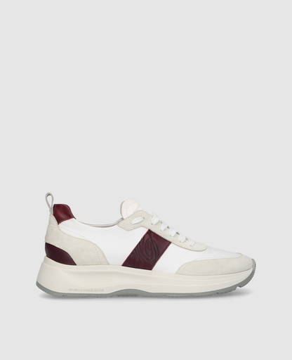 Toronto Sneaker CL - Weiß/Bordo