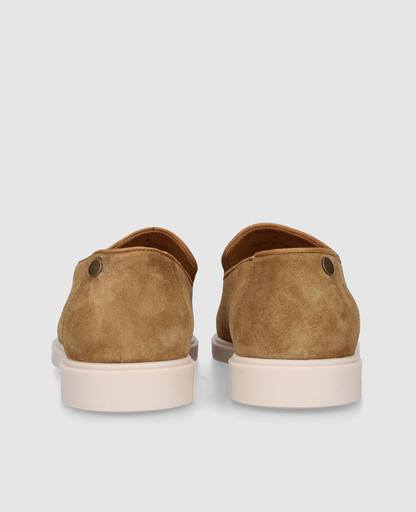 Genua Plain Loafer V - Hellbraun