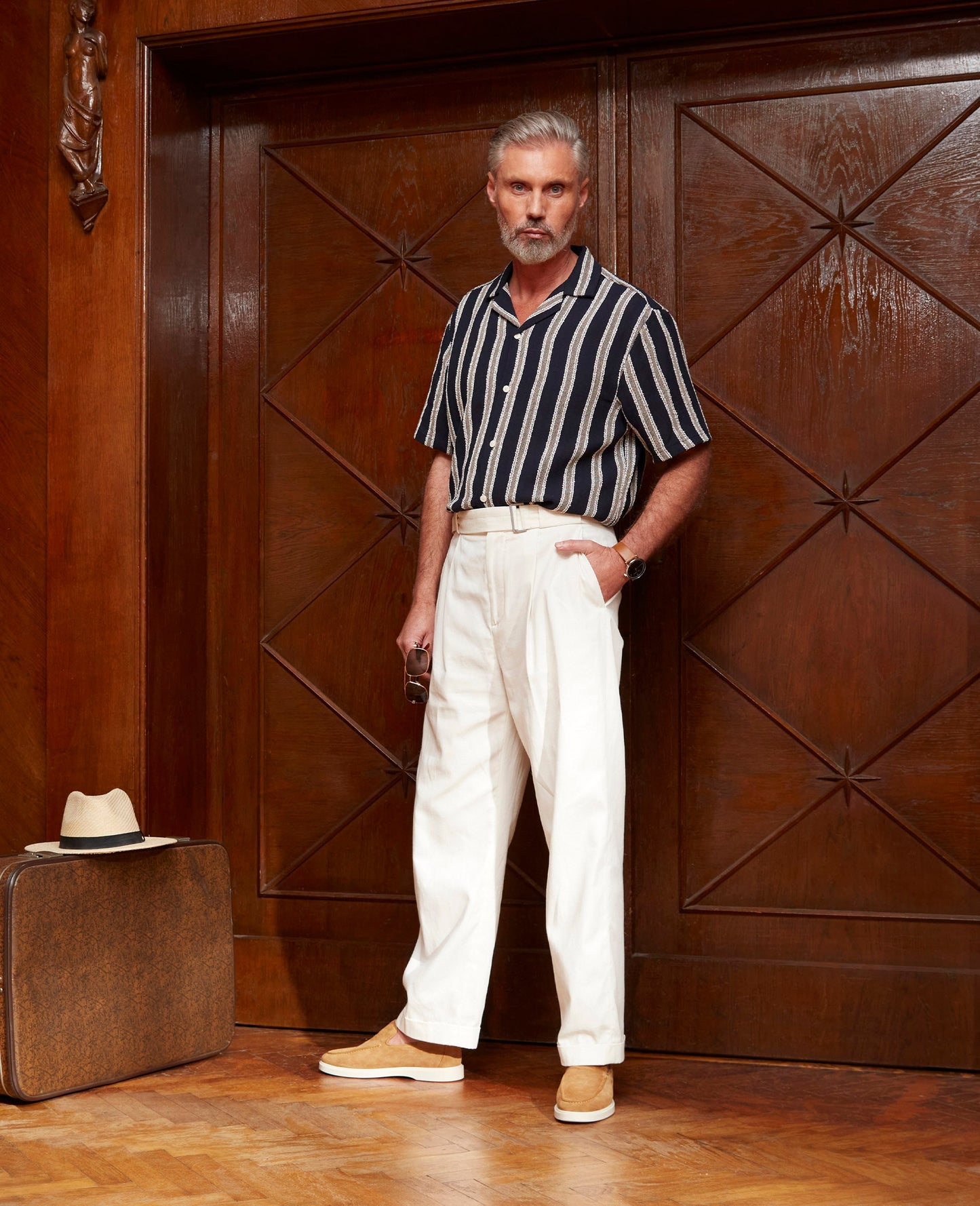 Genua Plain Loafer V - Hellbraun
