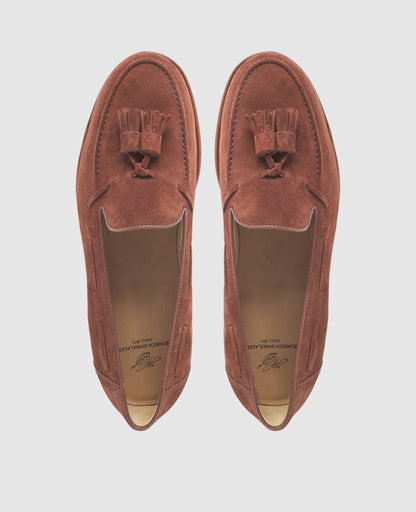 Wien Plain Tassel V - Rotbraun