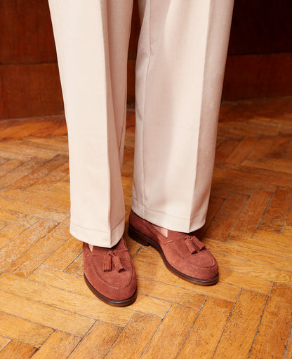 Wien Plain Tassel V - Rotbraun