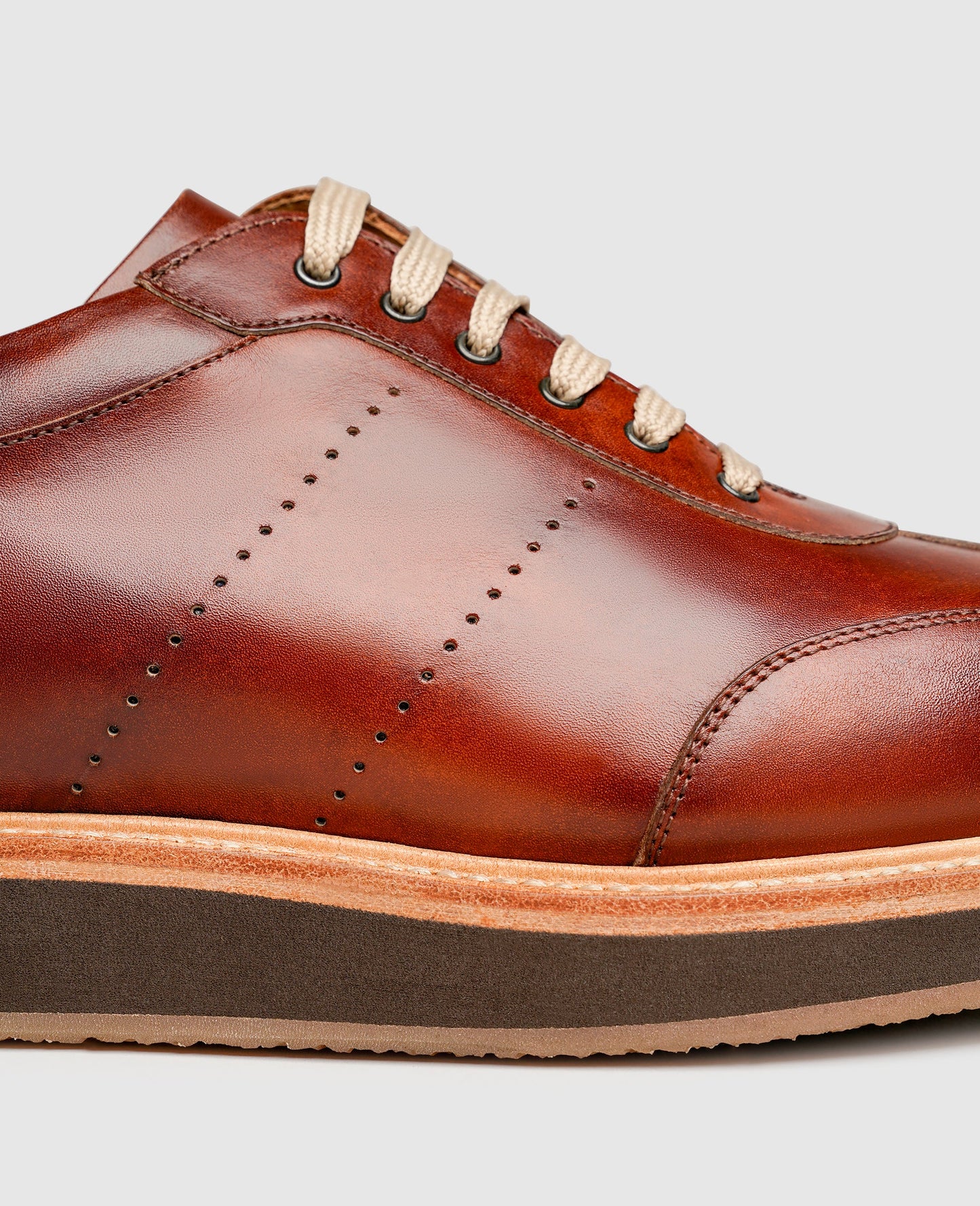 London Sneaker TC - Whiskey