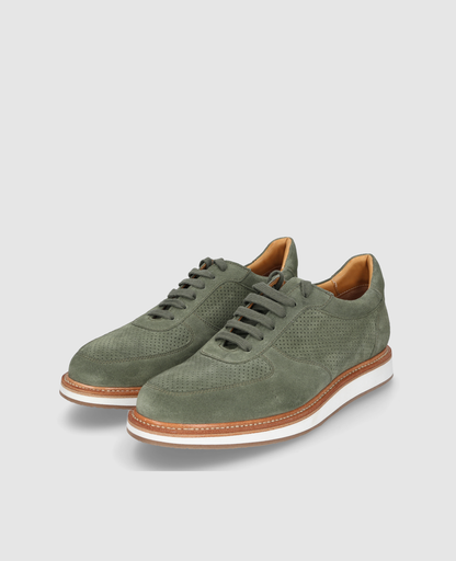 London Sneaker V - Grün